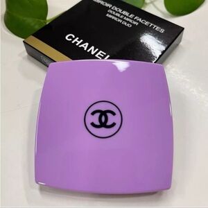 Chanel Purple Compact Mirror